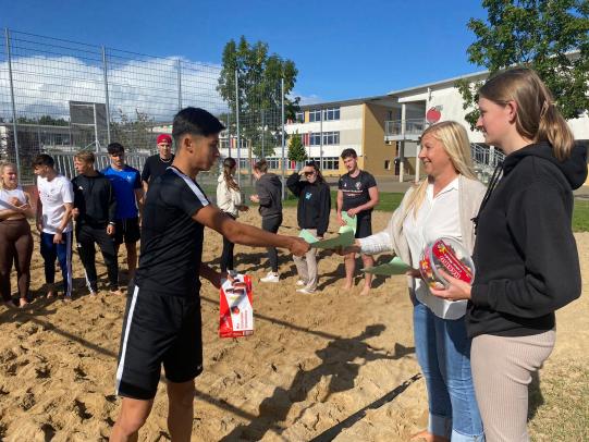 Viel Spannung und Action beim Kant-Beach-Cup