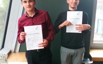 Deutsches Sprachdiplom mit Auszeichnung!