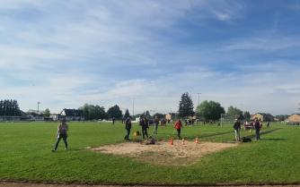 Abnahme des deutschen Sportabzeichens an der Immanuel-Kant-Schule Reinfeld