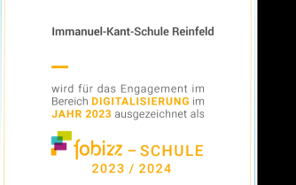 Digital fitter für die Zukunft machen - KGS erhält Auszeichnung