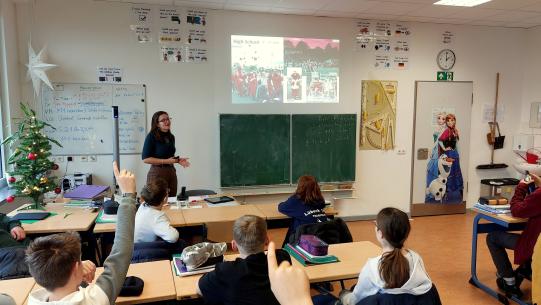 „Special Guest“ im Klassenzimmer