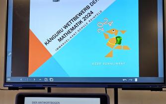 Känguru Wettbewerb der Mathematik - Wer blickt durch?