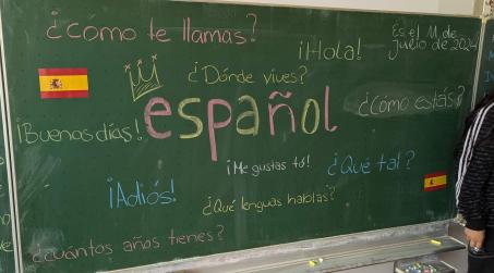 Das Spanisch-Projekt wurde gut angewählt