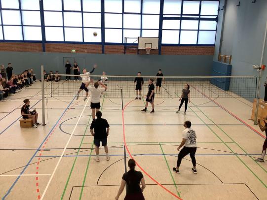 Grandioser Sport beim diesjährigen Volleyballturnier