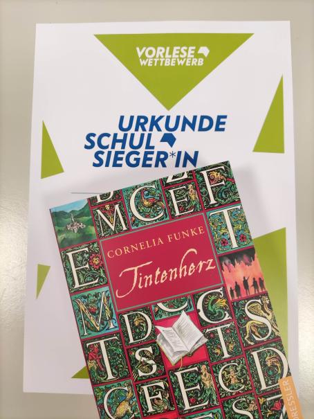 Der Preis für die Siegerin, die zum Kreisentscheid reisen darf!