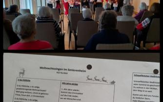 Wenn Musik Generationen verbindet: Die 6a im Claudiushof