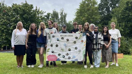 Oberstufe testet Escape-Game zu Biodiversität und Naturschutz