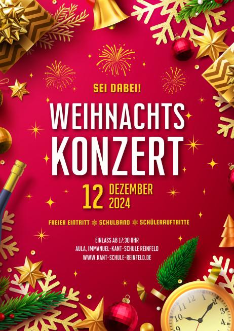 Poster Weihnachtskonzert