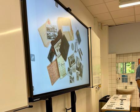 Viele Klassen arbeiteten mit dem Material von "Stolen Memories".