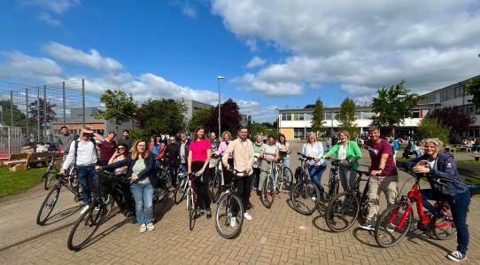 Der sportliche Teil des Kollegiums;-)