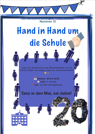Wir gehen Hand in Hand!
