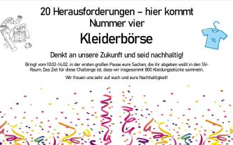 Herausforderung Nummer 4!