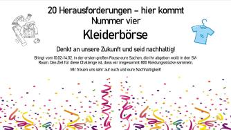 Herausforderung Nummer 4!