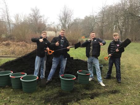 ...hilft Muskelkraft!