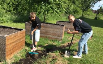 Unsere Hochbeete: Nachhaltigkeit ganz praktisch