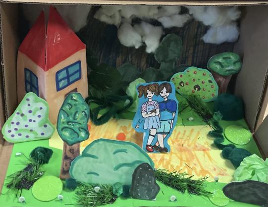 Eine Märchenbox - welches Märchen ist hier dargestellt?