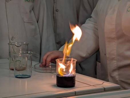 Mit Feuer und Flamme dabei