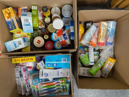 Es kam sehr viel zusammen dieses Jahr. Dankeschön an alle Spenderinnen und Spender!