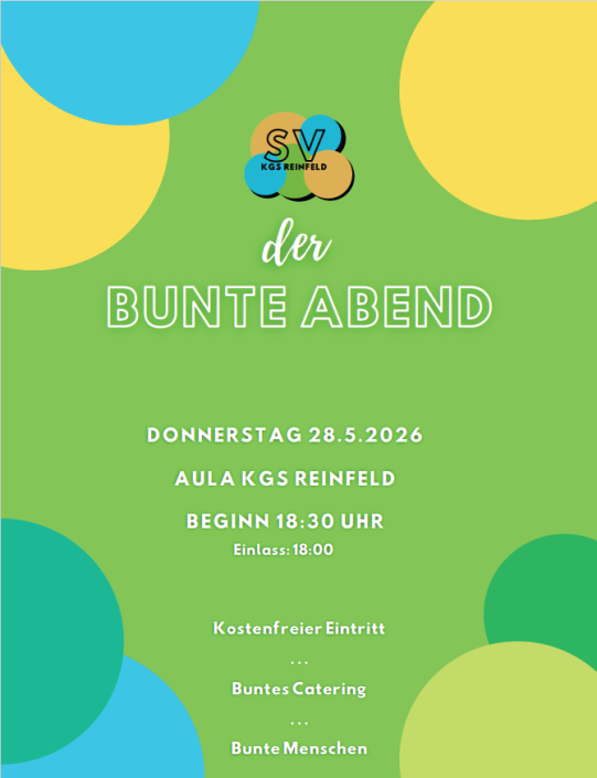 Einladung zum Bunten Abend