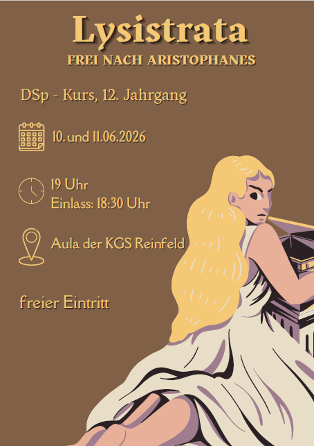 Der DSP-Kurs Jahrgang 12 präsentiert: Lysistrata!