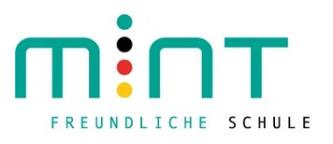 Wir sind als MINT-Schule ausgezeichnet worden, weil wir herausragende Arbeit in den Unterrichtsfächern Mathematik, Informatik, in den Naturwissenschaften und Technik erbringen. 