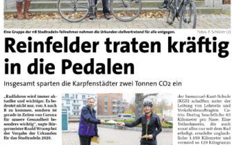 KGS erfolgreich beim Stadtradeln