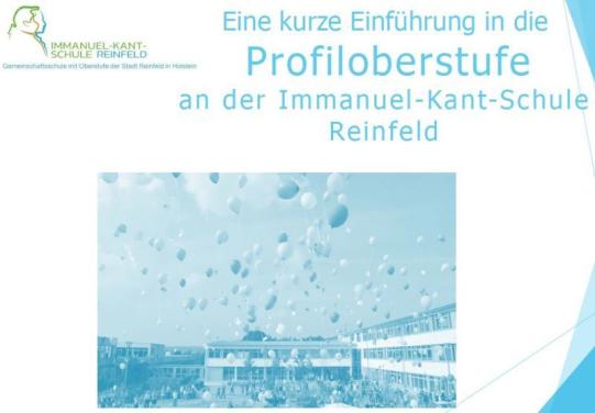 Vorstellung der Oberstufe und der Profile an der KGS