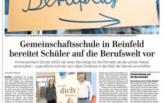 Unser Berufetag in der Presse