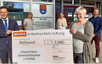 KGS erhält 5000€ von einer Stiftung