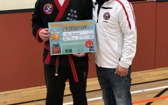 Budo-Leistungszentrum-Zertifikat für Reinfelder Stockkampf AG