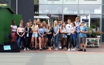 Projekt Straßenmusik: Klasse 7d der KGS macht Musik in Reinfeld