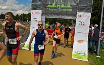 Erfolgreicher Triathlon-Sport durch die Kant-Runners