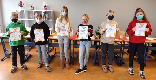 Vorlesewettbewerb der 6. Klassen 2020